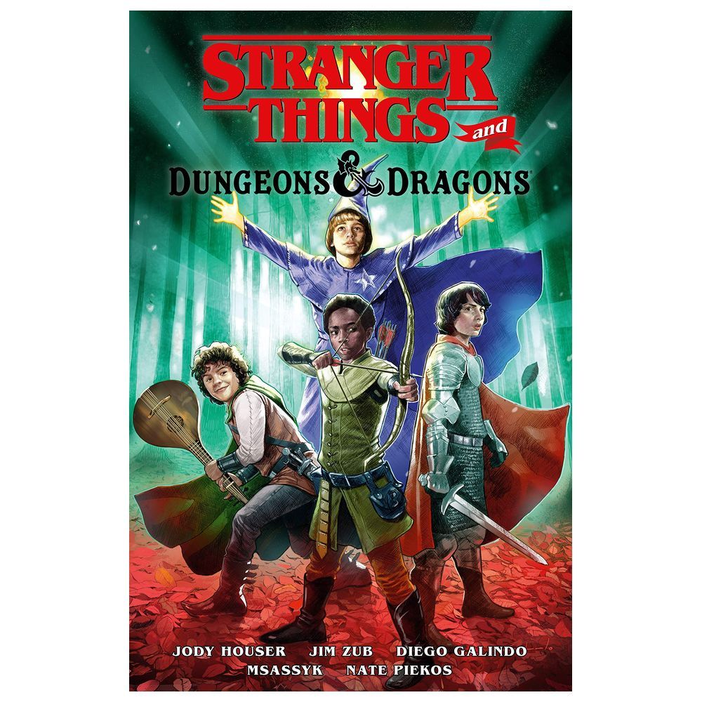  كتاب stranger things and dungeons & dragons graphic novel