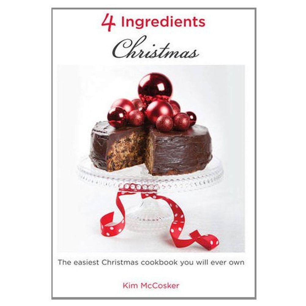  كتاب 4 ingredients: christmas cookbook