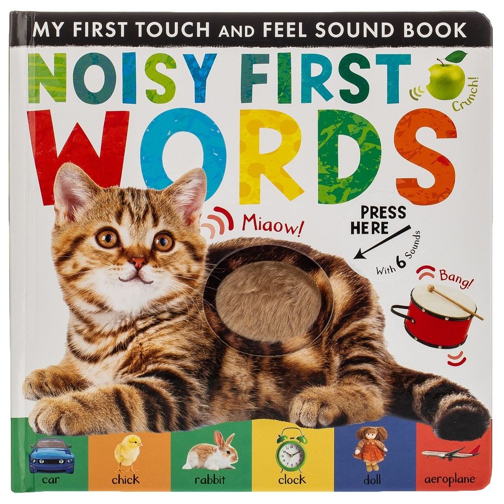 Noisy First Words: My First Touch And Feel Sound Book