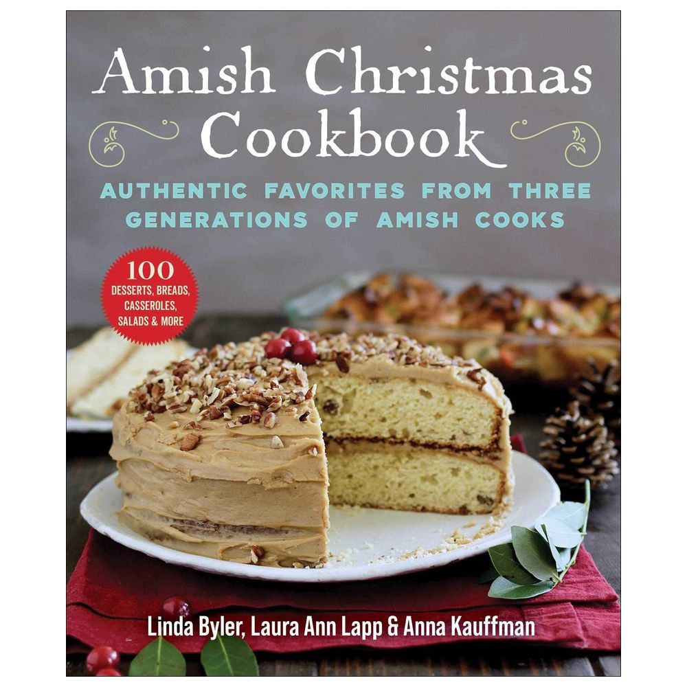  كتاب amish christmas cookbook