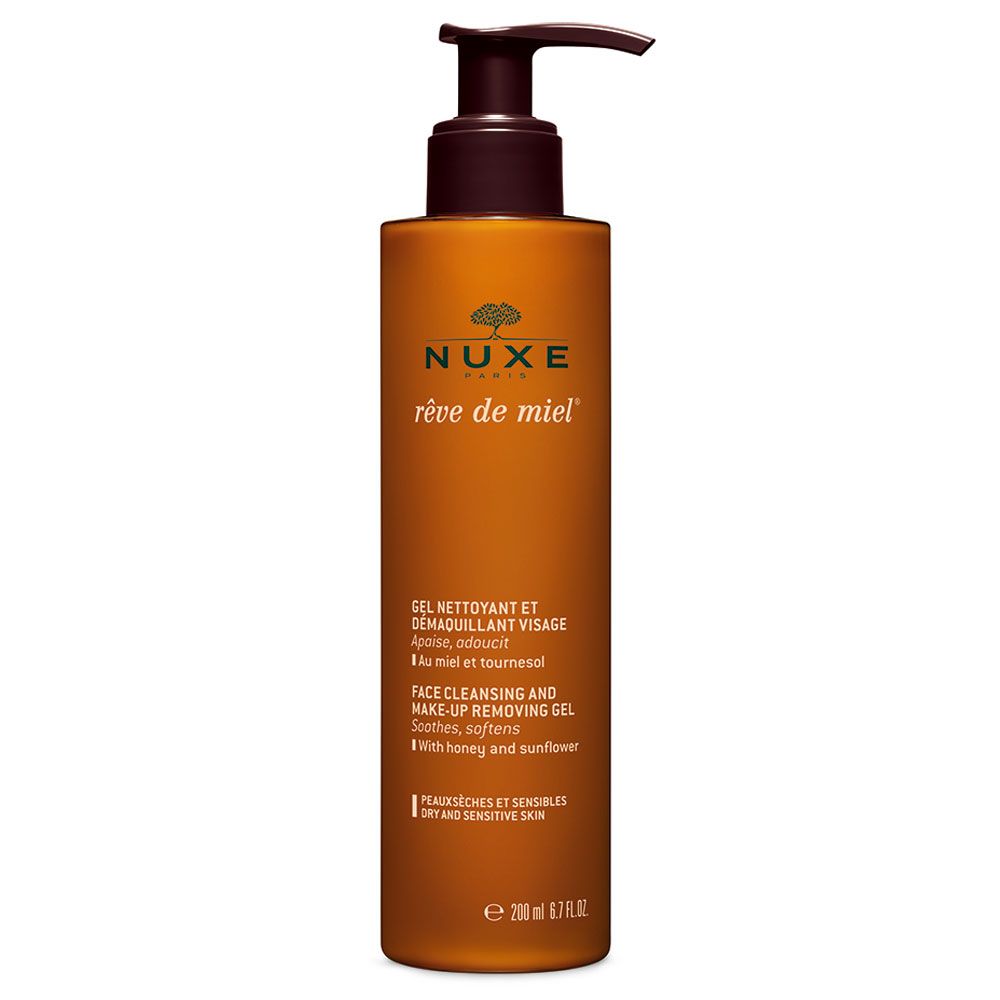 NUXE Reve De Miel Face Cleansing & Makeup Removing Gel 200ml