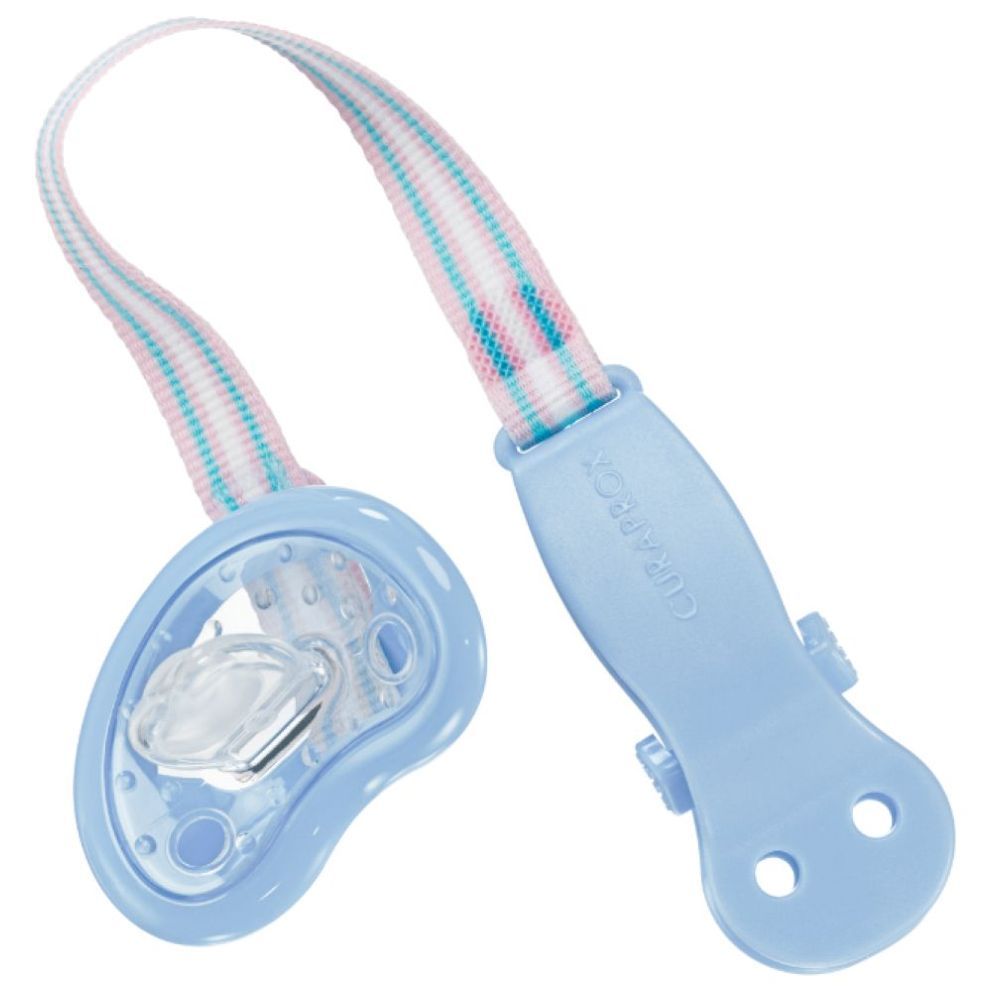 Curaprox - Soother Holder - Light Blue