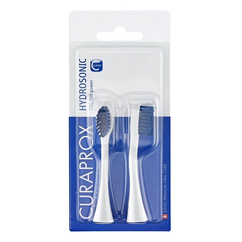 Curaprox - Hydrosonic CHS 300 Power Brush Heads 2 Pieces