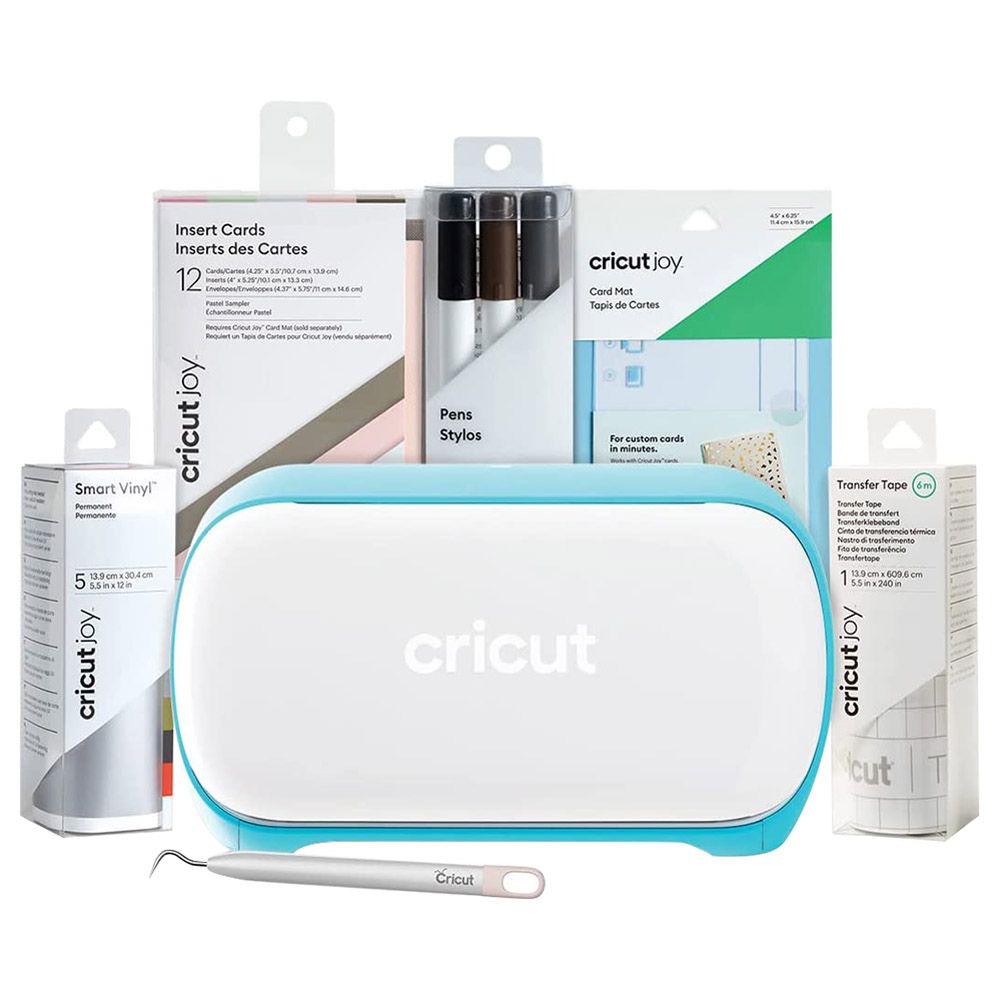 Cricut - Joy Compact Smart Cutting Machine Starter Bundle