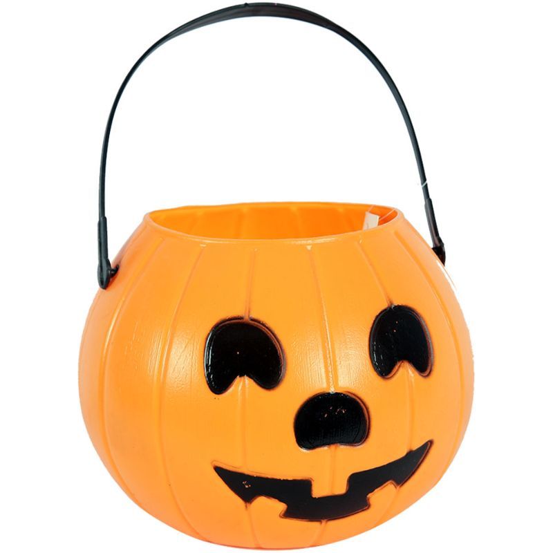 Chamdol - Halloween Bucket 1pc - Orange