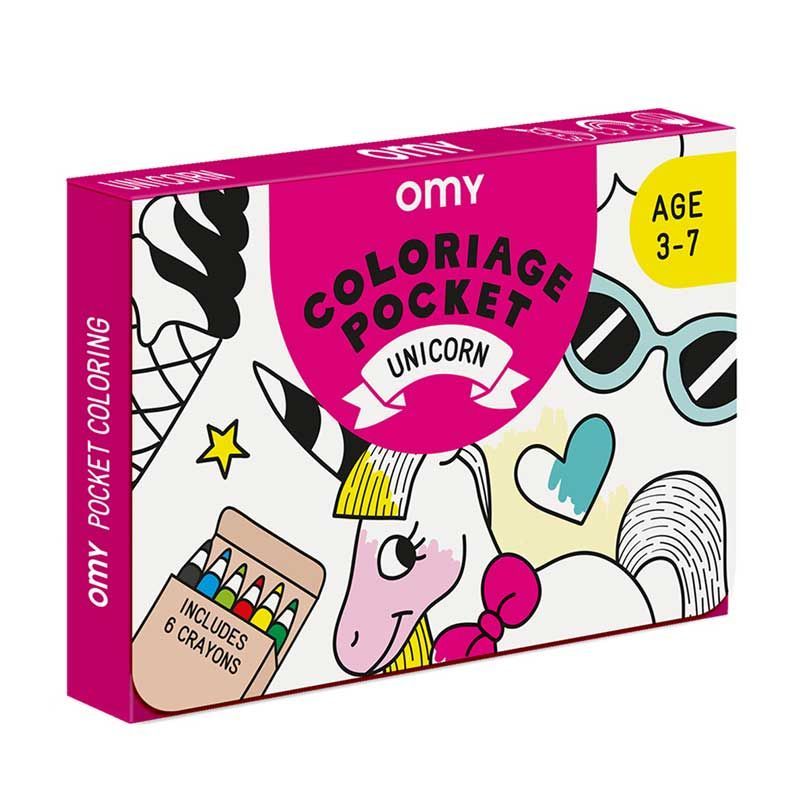 OMY - Pocket Coloring - Unicorn