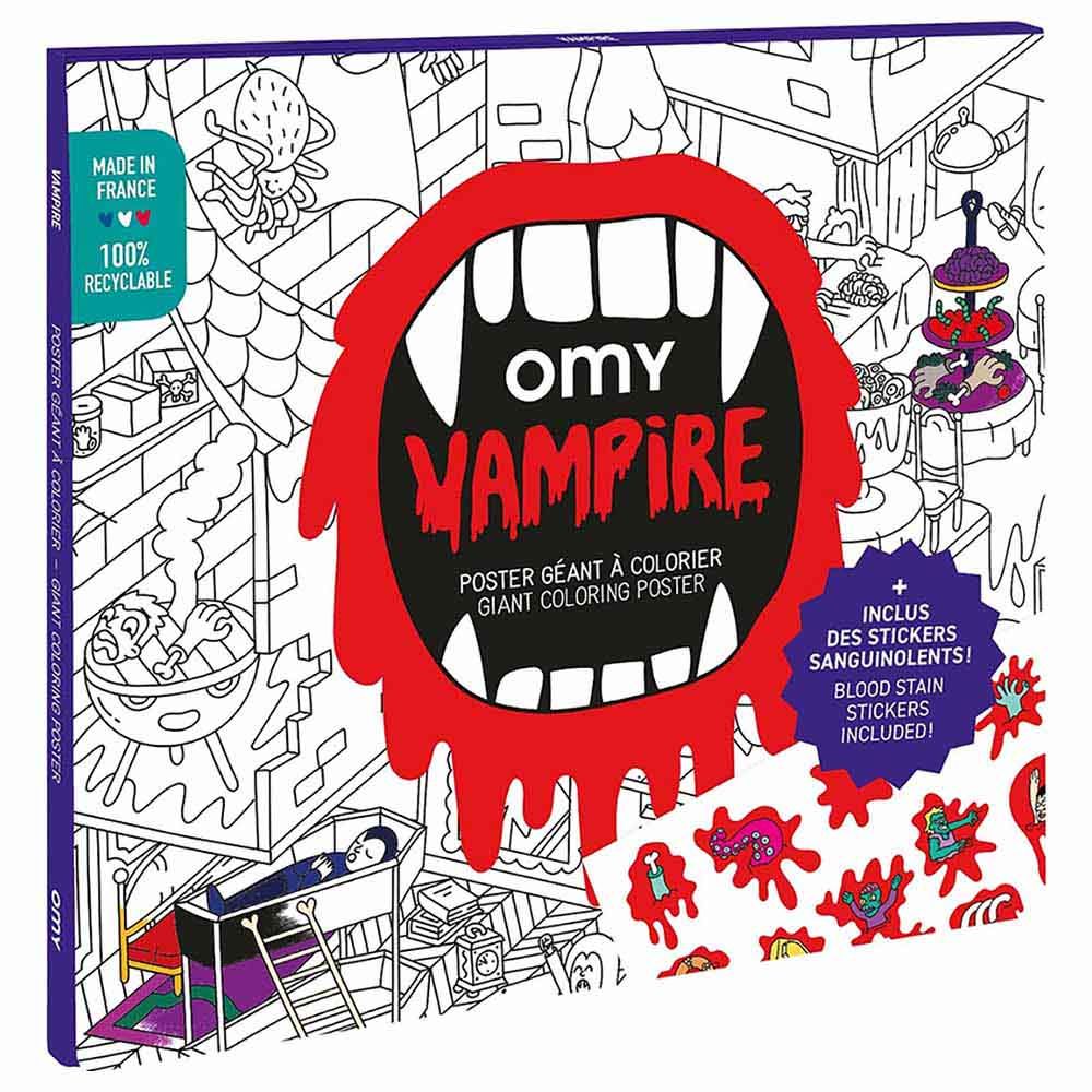 Omy - Large Poster - Vampire w/ Stickers