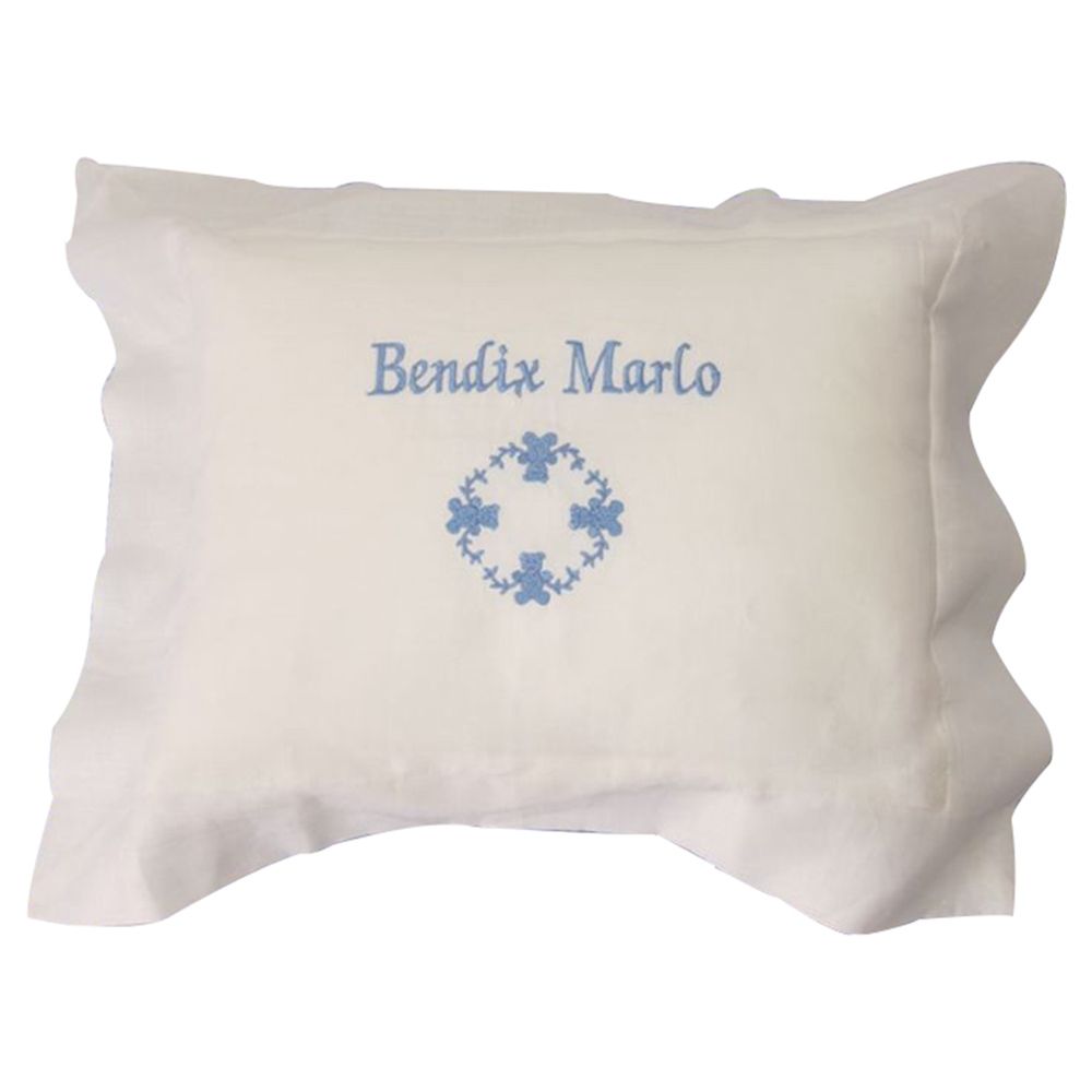 Linen keepsake pillow "My little Bear"