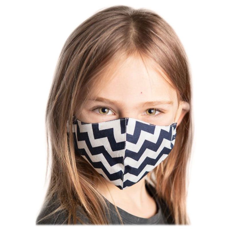 Coochy Coo Fabric Mask for Kid & Adult Black/White