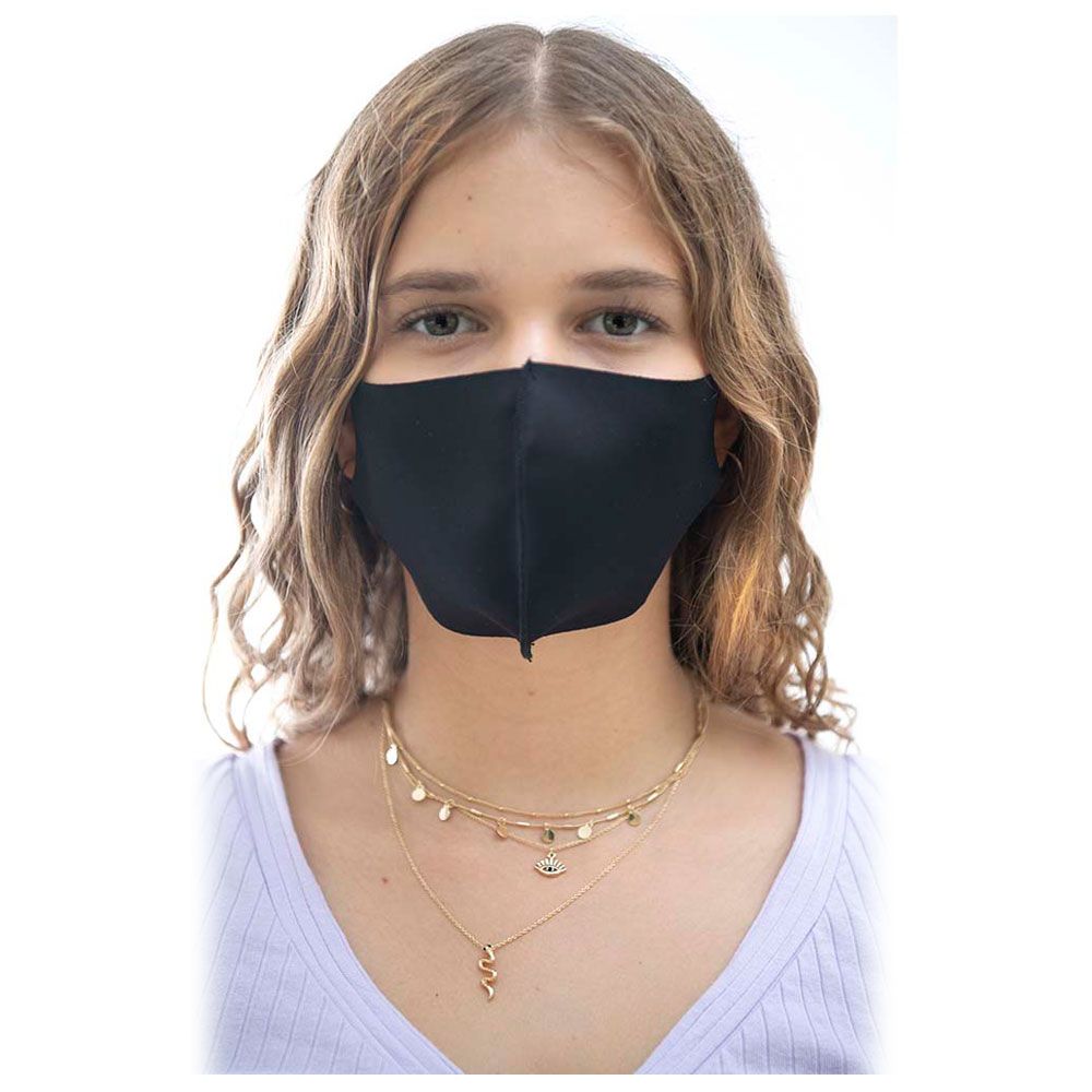 Coochy Coo - Premium Elastic A3 Mask - Black