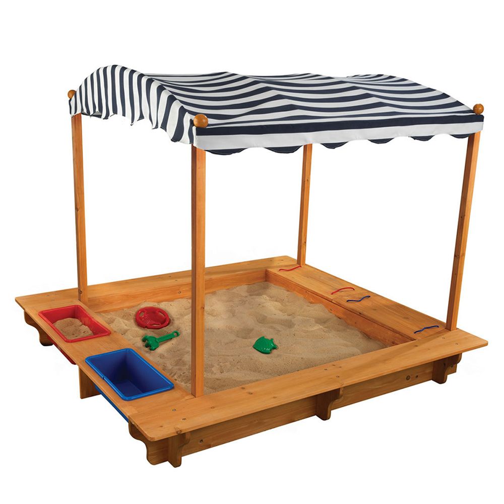 KidKraft - Outdoor Sandbox with Canopy