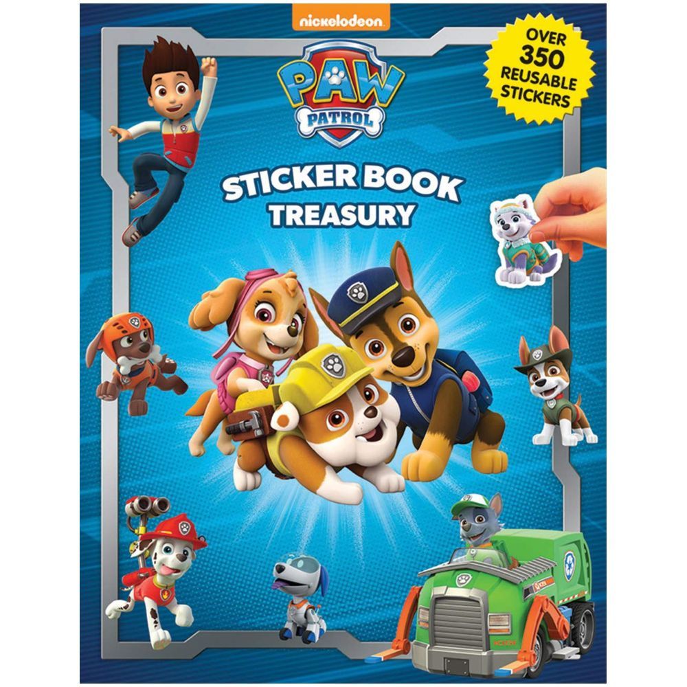 كتاب الملصقات Paw Patrol - Sticker Book Treasury