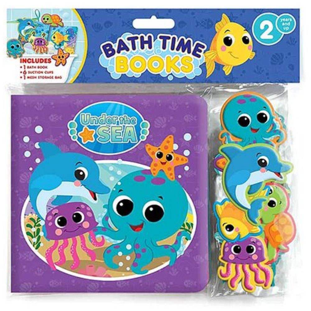 كتاب استحمام Ocean Buddies Bathtime Books