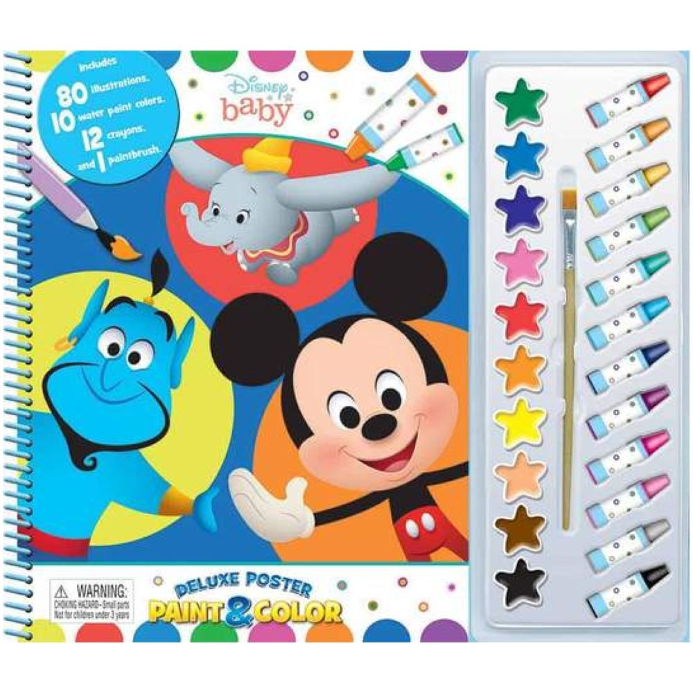 Disney Babies Deluxe Poster &Paints 