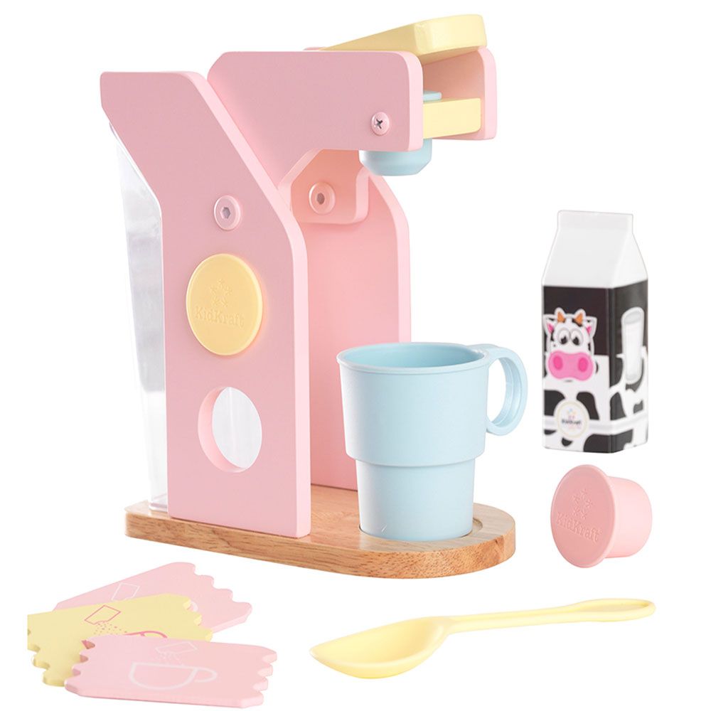 KidKraft - Pastel Coffee Set - Pink