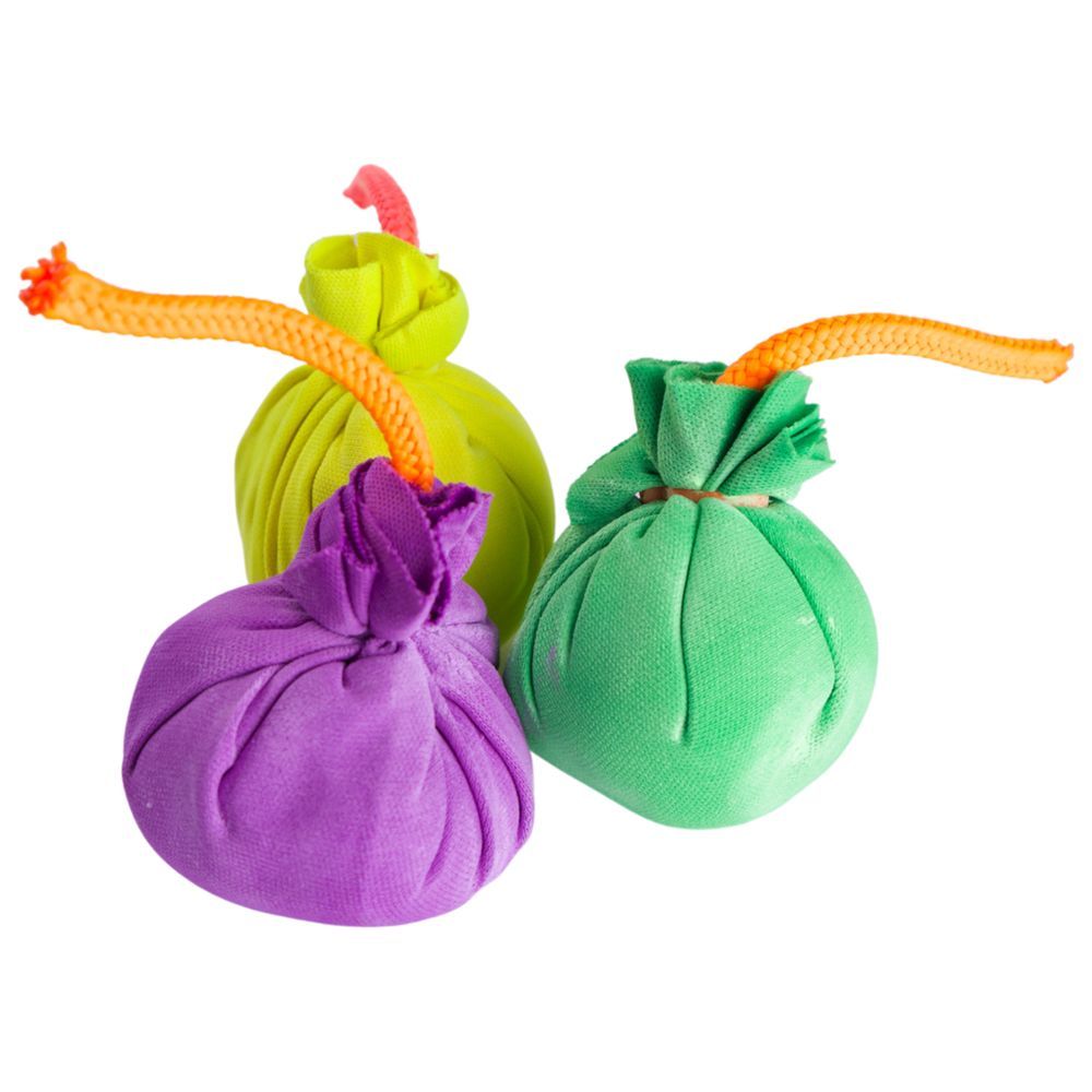 Chalkie - Chalk Blast Balls! 3pc-Set - Green, Yellow & Purple