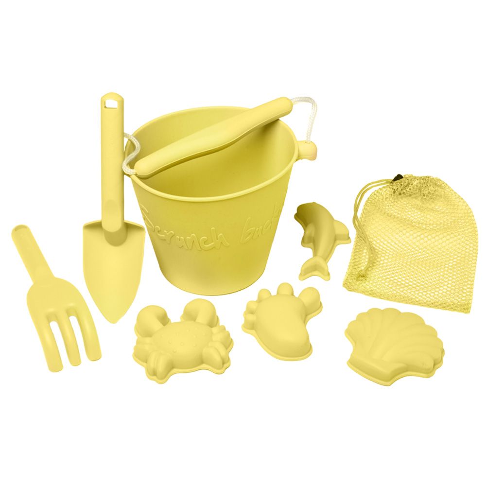 Scrunch - Silicone Beach Toys/Garden Tools - Lemon