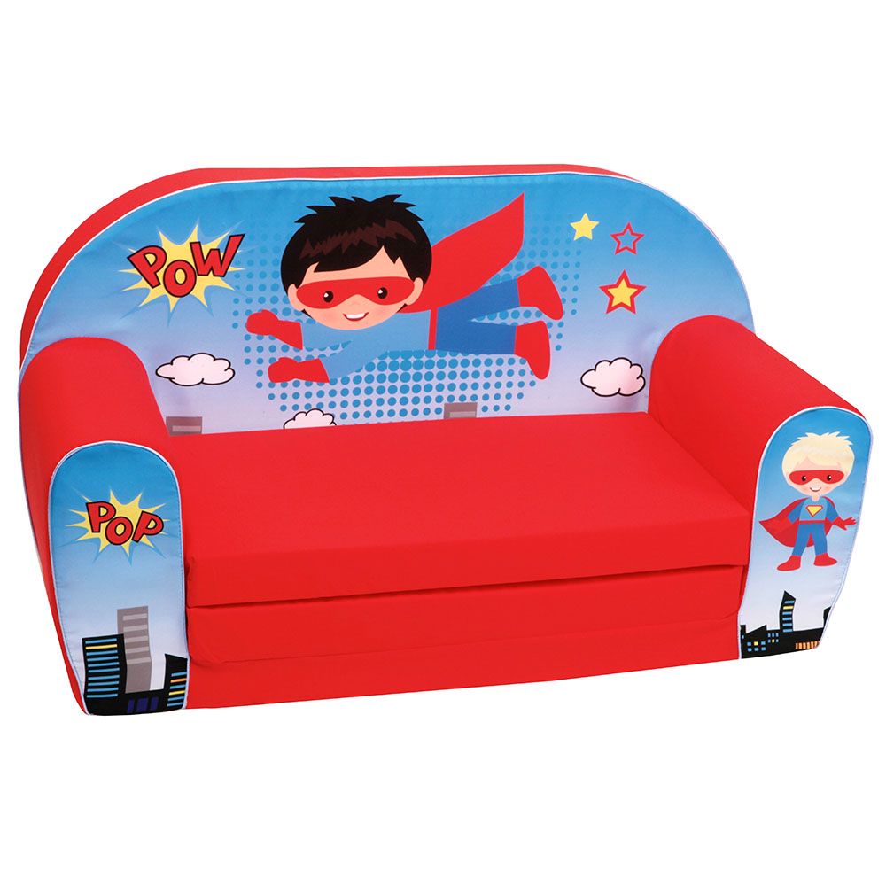 DELSIT - Sofa Bed Super Hero - Red