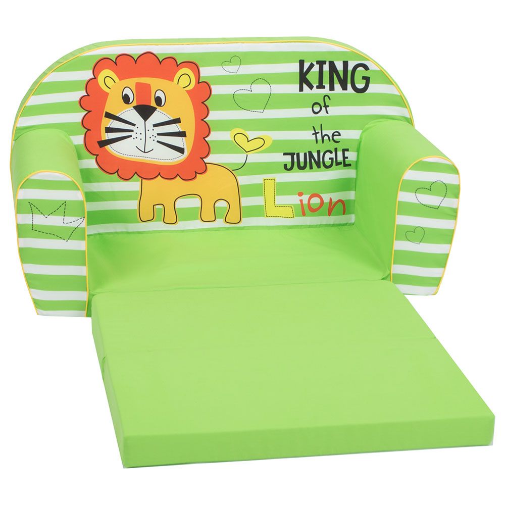 Delsit - Sofa Bed - Lion Col. Green