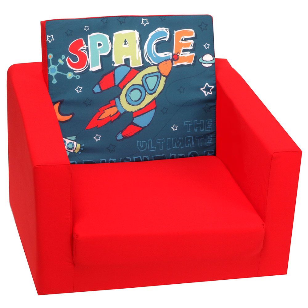 DELSIT - Single Sofa Space - Red