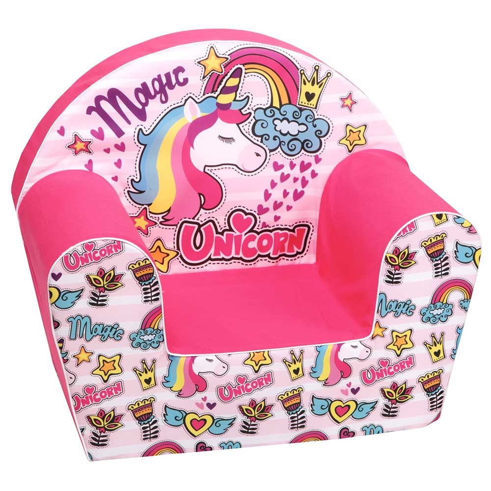 DELSIT - Arm Chair Magic Unicorn - Pink