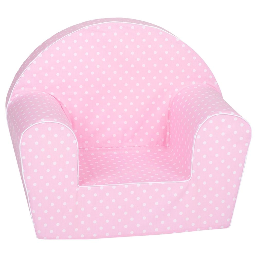 DELSIT - Arm Chair Pink Polka Dots