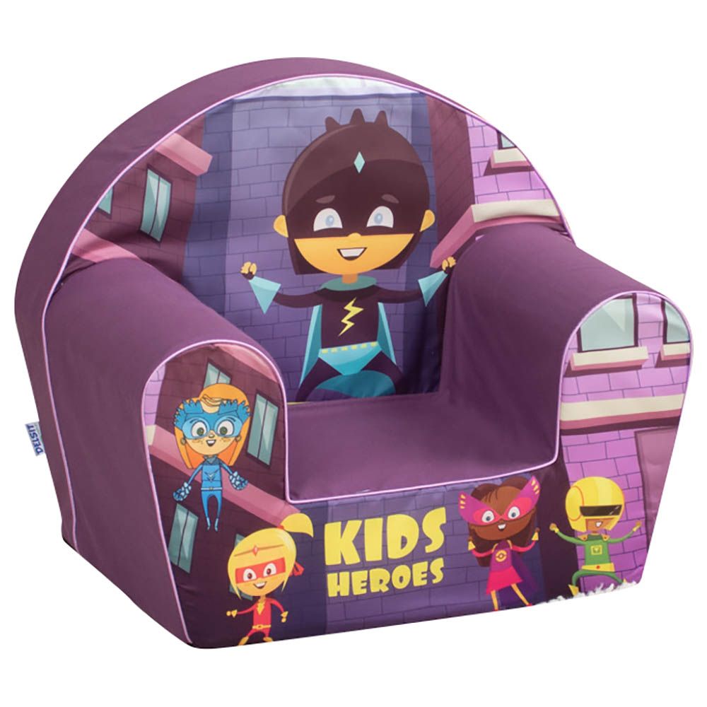 Delsit - Arm Chair Kids Heroes - Purple