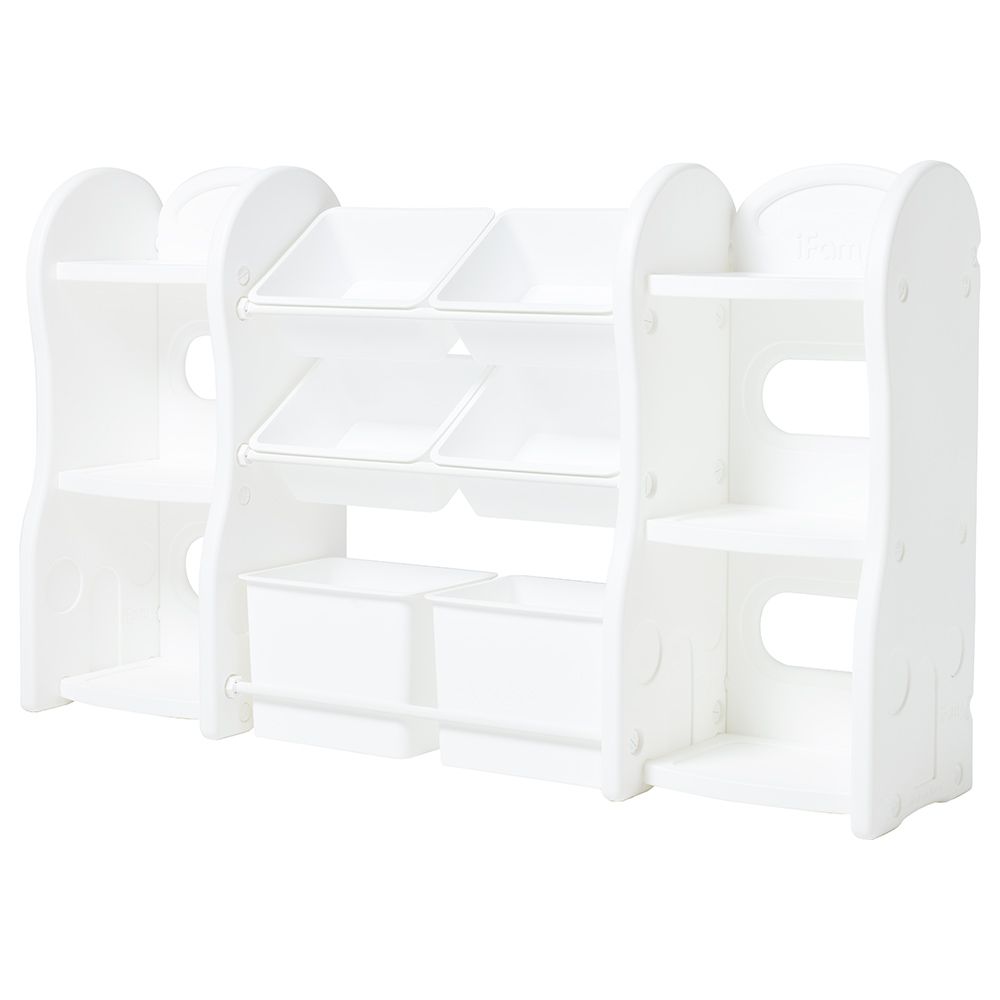 Ifam - New Design Organizer w/ 10 compartments - 4 - White