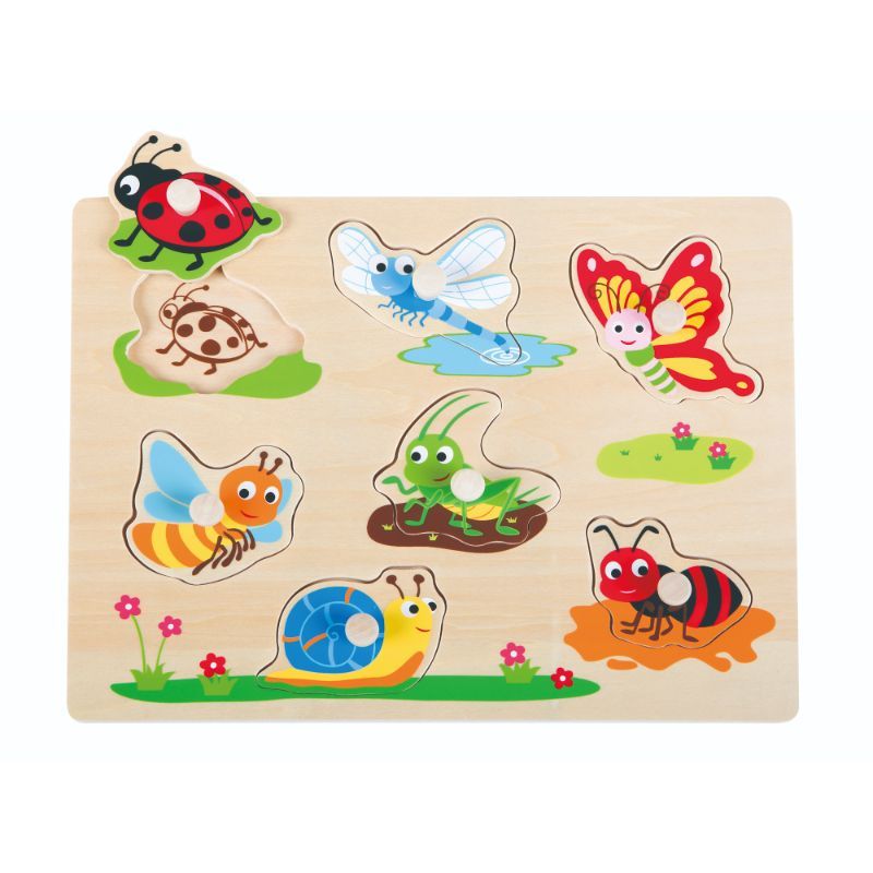 Lelin - Insect Peg Puzzle