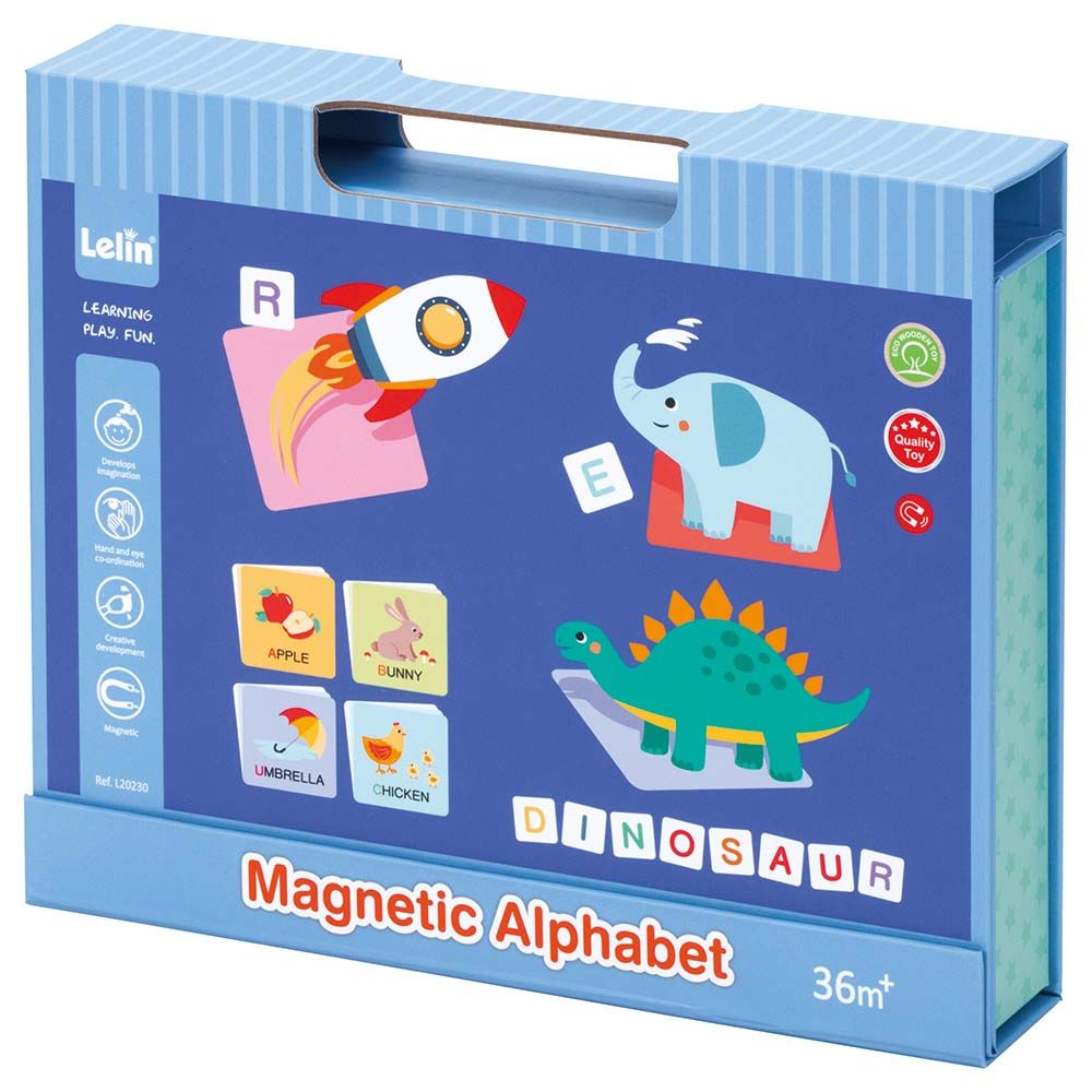 Lelin - Magnetic Alphabet Puzzle