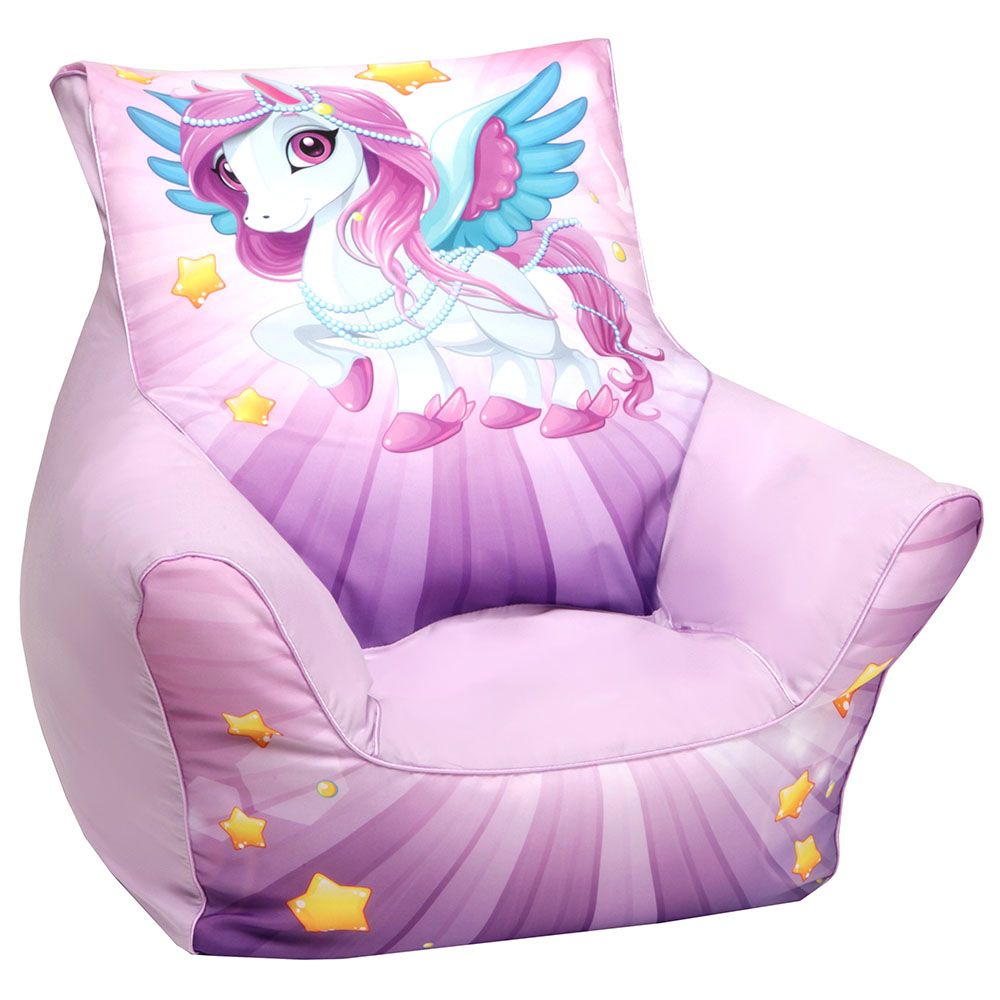 DELSIT - Bean Chair Unicorn - Purple