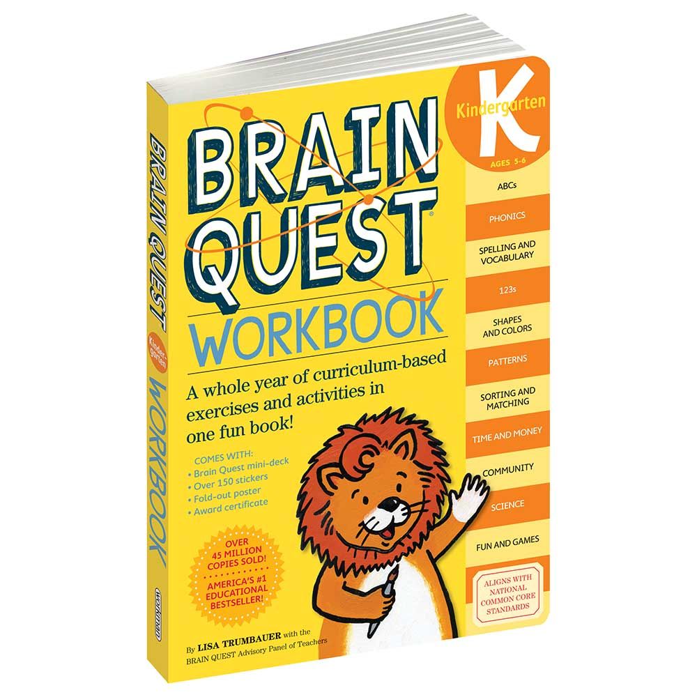 Workman Publishing - Brain Quest Workbook: Kindergarten