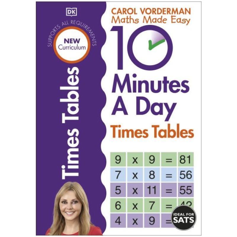 10 Minutes A Day Times Tables