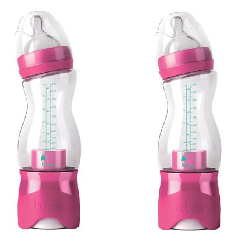 B.box Bottle with Dispenser 8oz - Berry - Bundle of 2