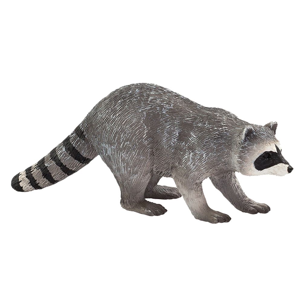 Animal Planet - Mojo Raccoon Toy Figure - Grey