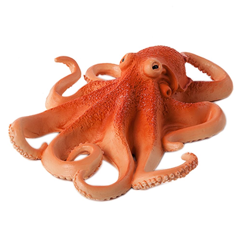 Animal Planet - Mojo Octopus Toy Figure - Brown