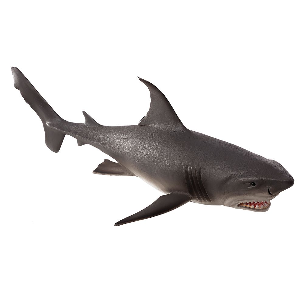 Animal Planet - Mojo White Shark Large - Dark Grey