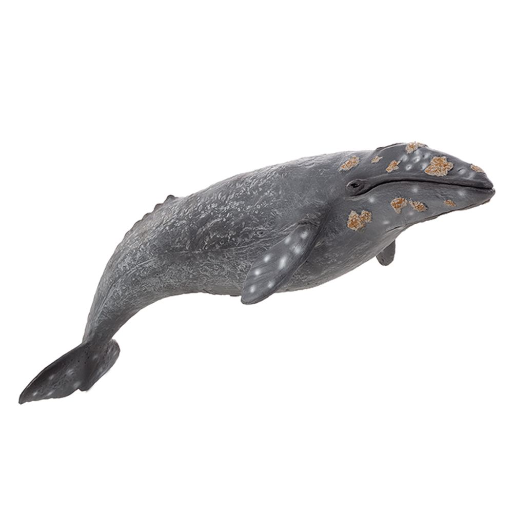 Animal Planet - Mojo Whale Toy Figure - Grey