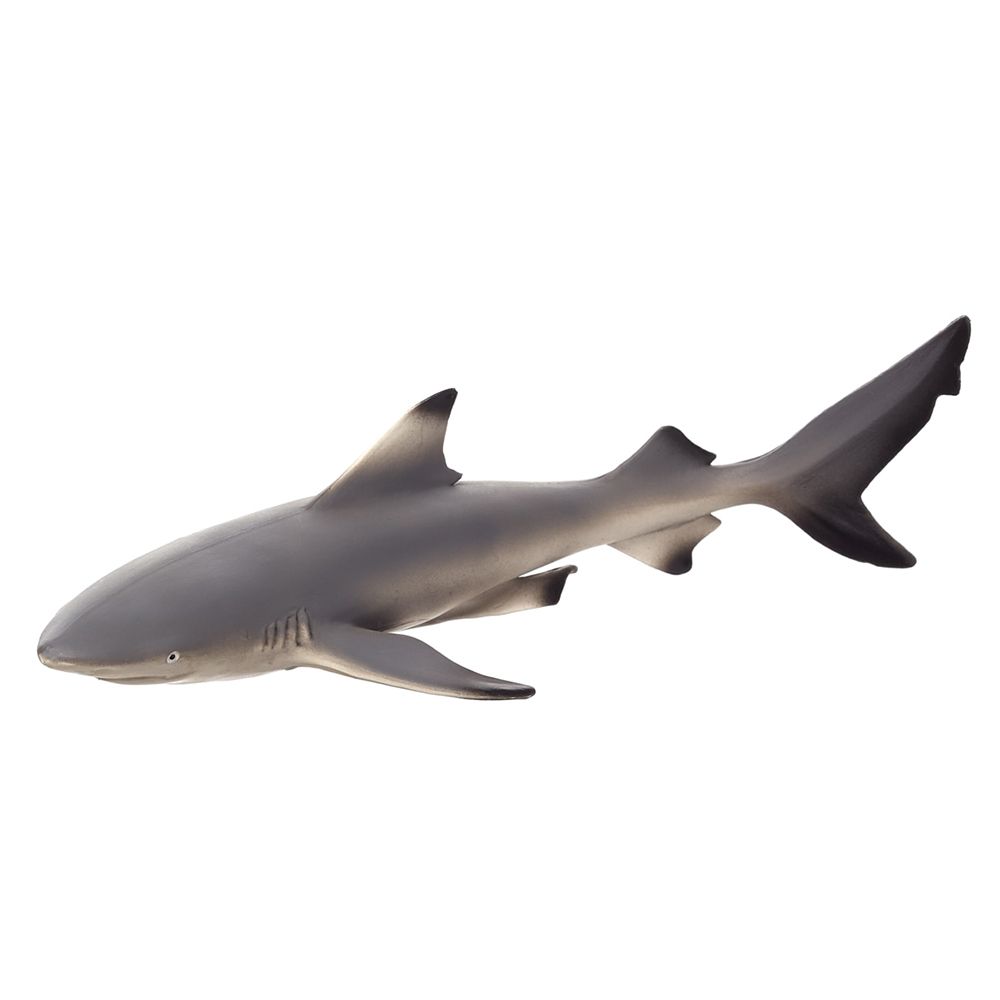 Animal Planet - Mojo Blacktip Reef Shark Toy Figure - Grey