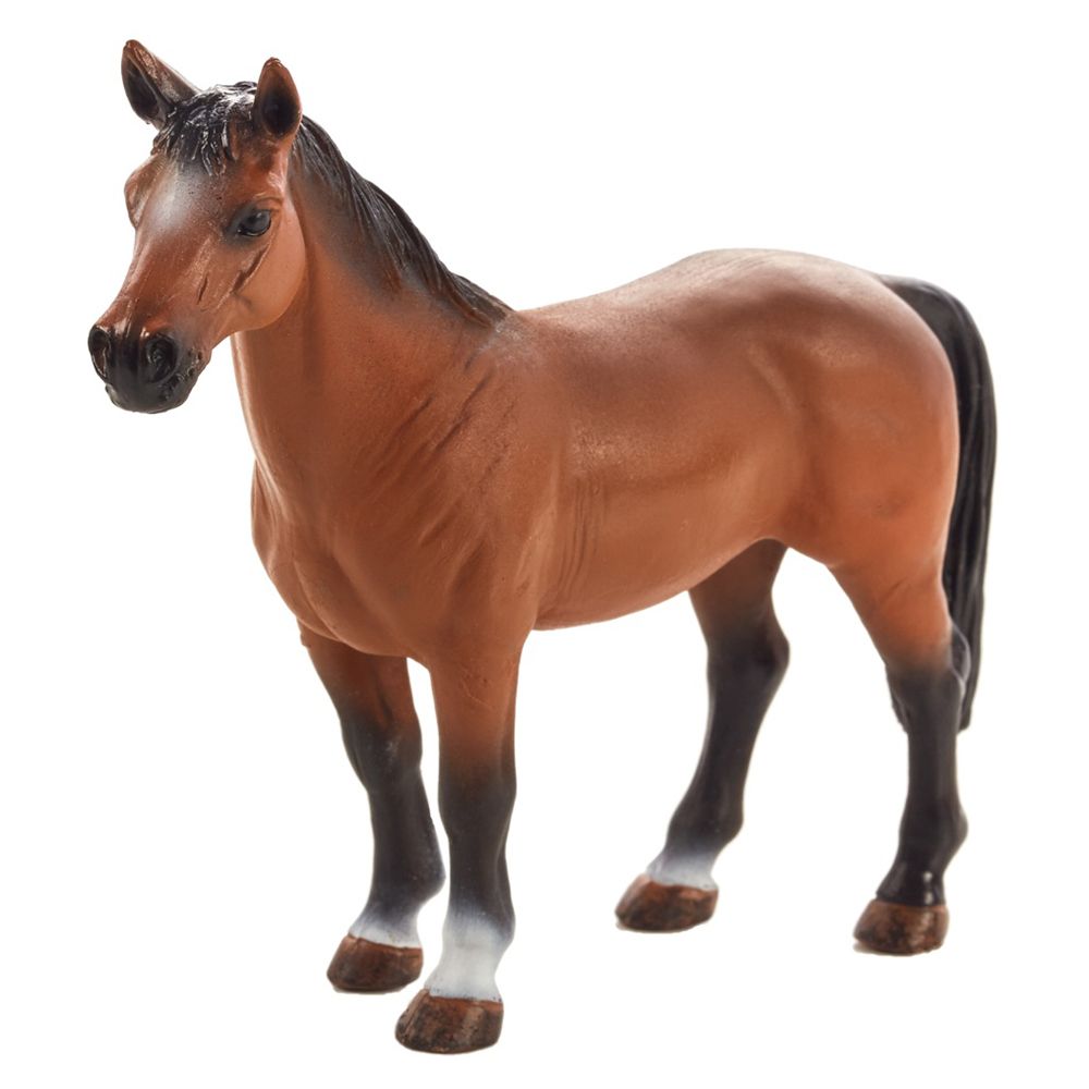 Animal Planet - Mojo Trakehner Toy Figure - Brown