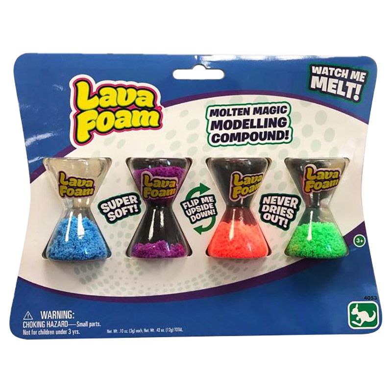 Kangaru - Lava Foam 4 Pack 3g Hourglass