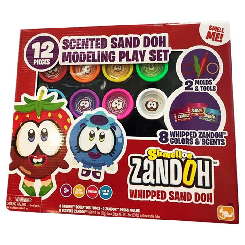 Kangaru - Shmello Zandoh Scented Whipped Sand Doh 12pcs Set