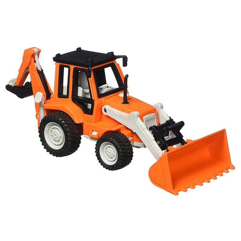 Driven - Mini Backhoe Loader - Orange