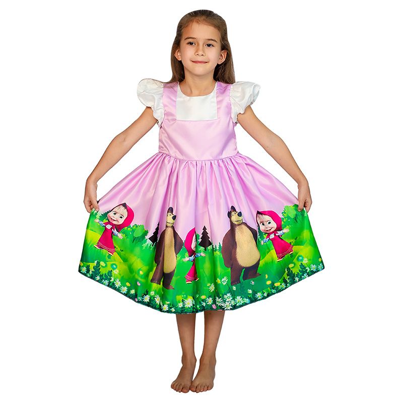 D' Daniela - Masha & The Bear Masha Dress - Pink