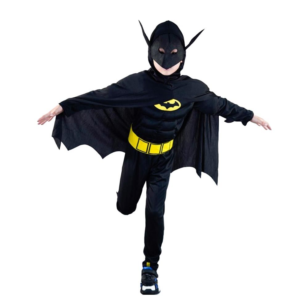 D' Daniela - Boys Batman Costume - Black