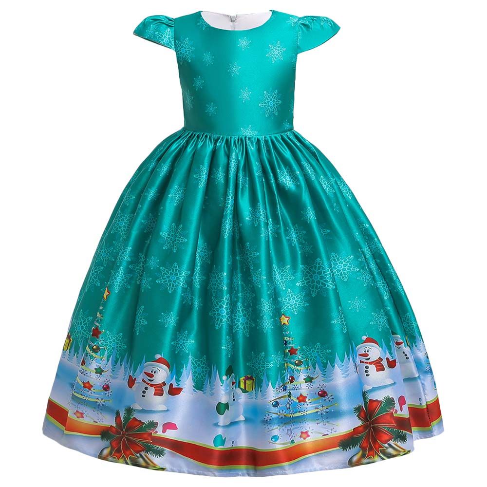 D'Daniela - Christmas Party Dress - Emerald Green