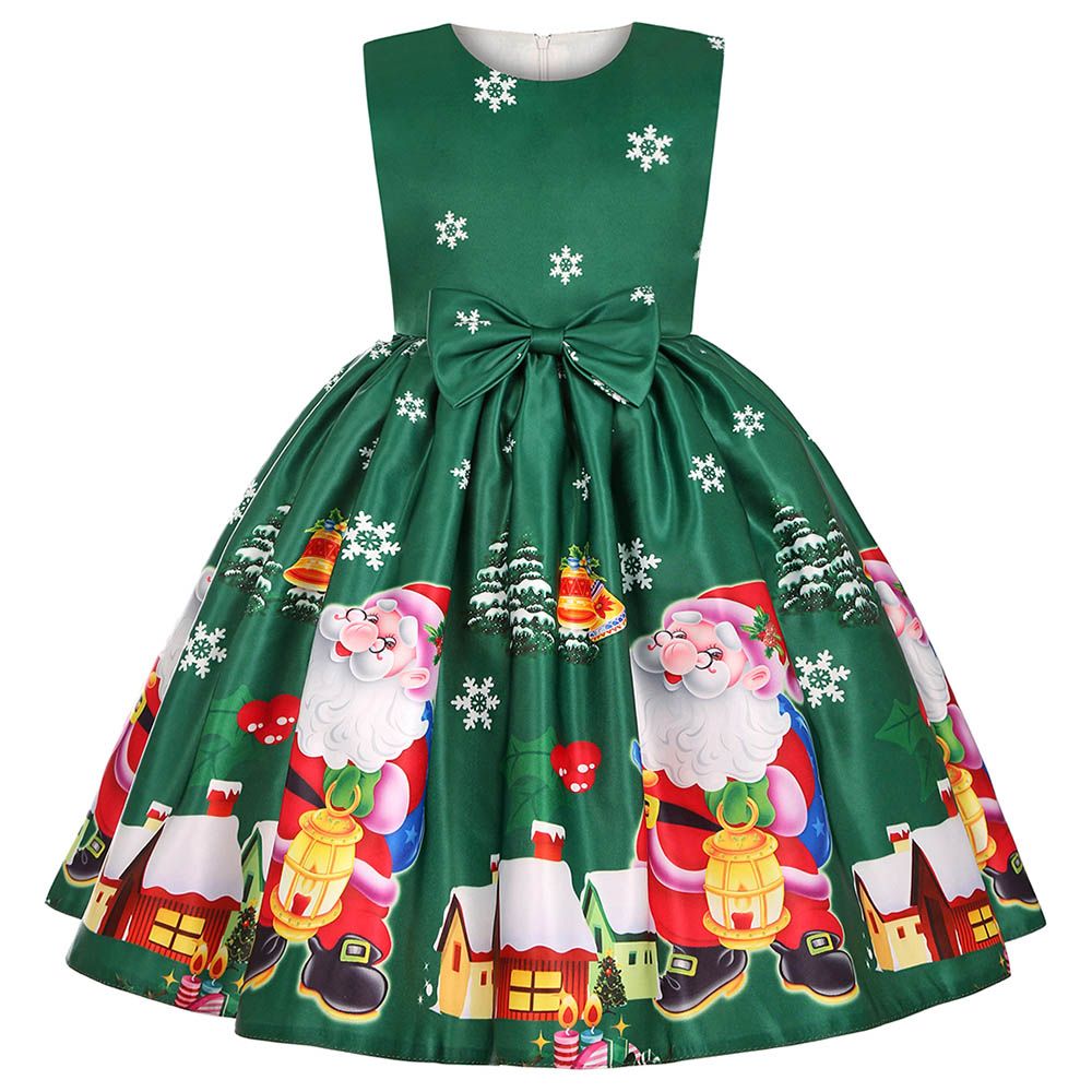 D'Daniela - Christmas Pageant Gown - Dark Green