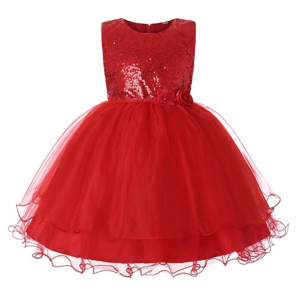 D' Daniela - Princess Party Dress - Red