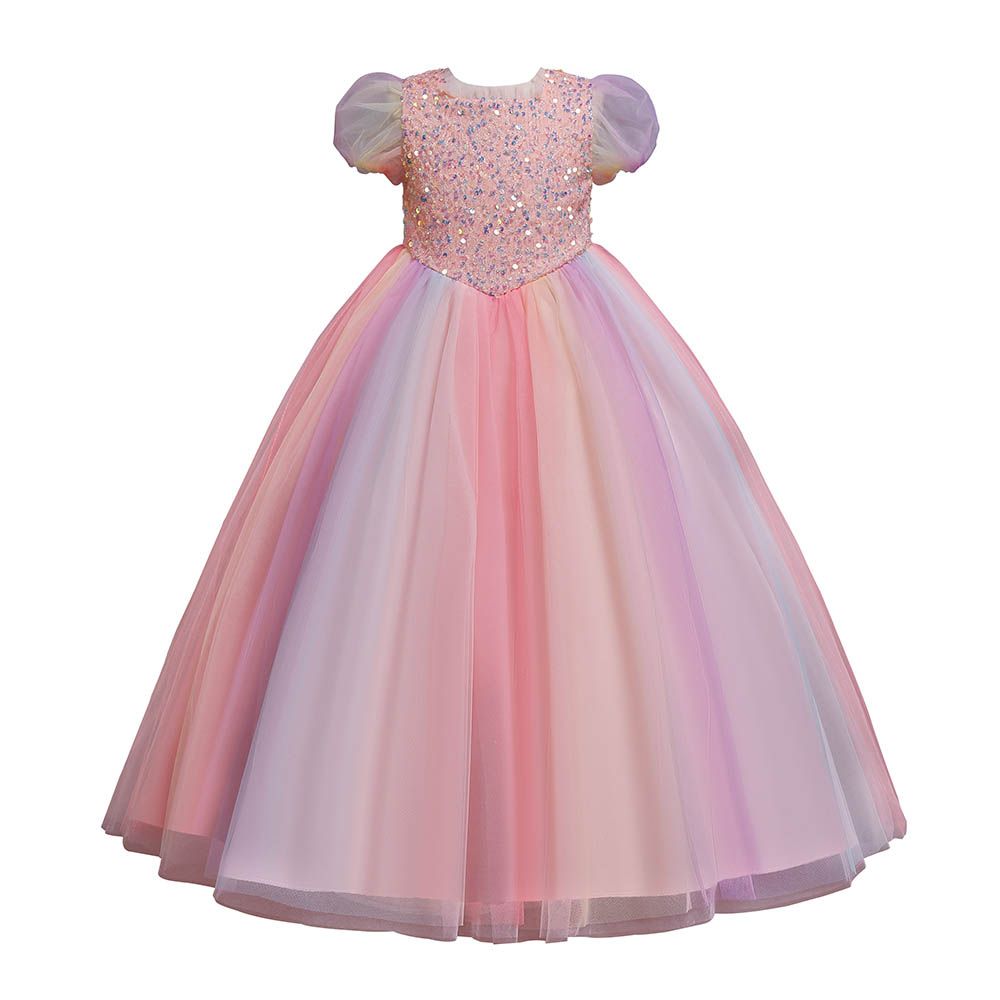 D' Daniela - Girls Ball Gown - Light Pink