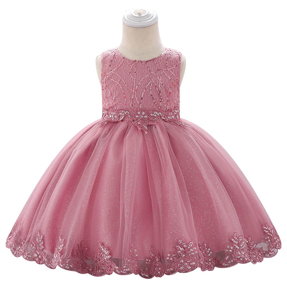 D' Daniela - Stela Party Dress - Dark Pink